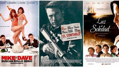 'El contable', 'La chica del tren' y 'La próxima piel', estrenos de cine