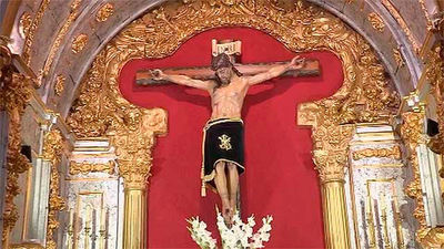 La restauración del Cristo del Calvario de Pinto lo data en el siglo XVI