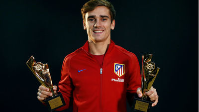 Griezmann agradece los premios de LaLiga