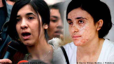 Las activistas yazidíes Nadia Murad y Lamiya Aji Bashar ganan el Sájarov