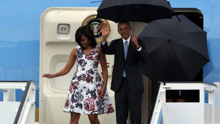 Obama asegura que su esposa "nunca se presentará" a un cargo político