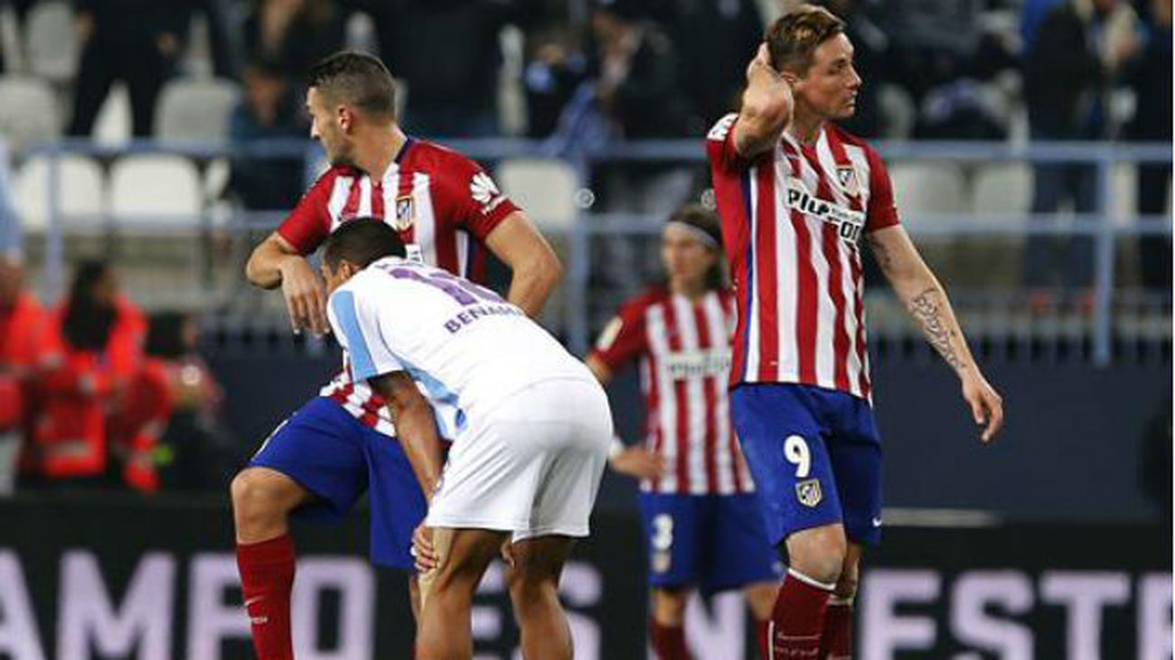 Test de reacción del Atlético contra el Málaga