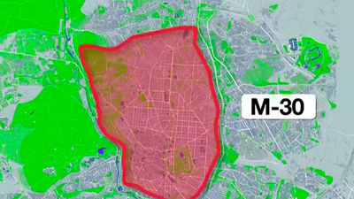 Prohíbido aparcar en el centro de Madrid