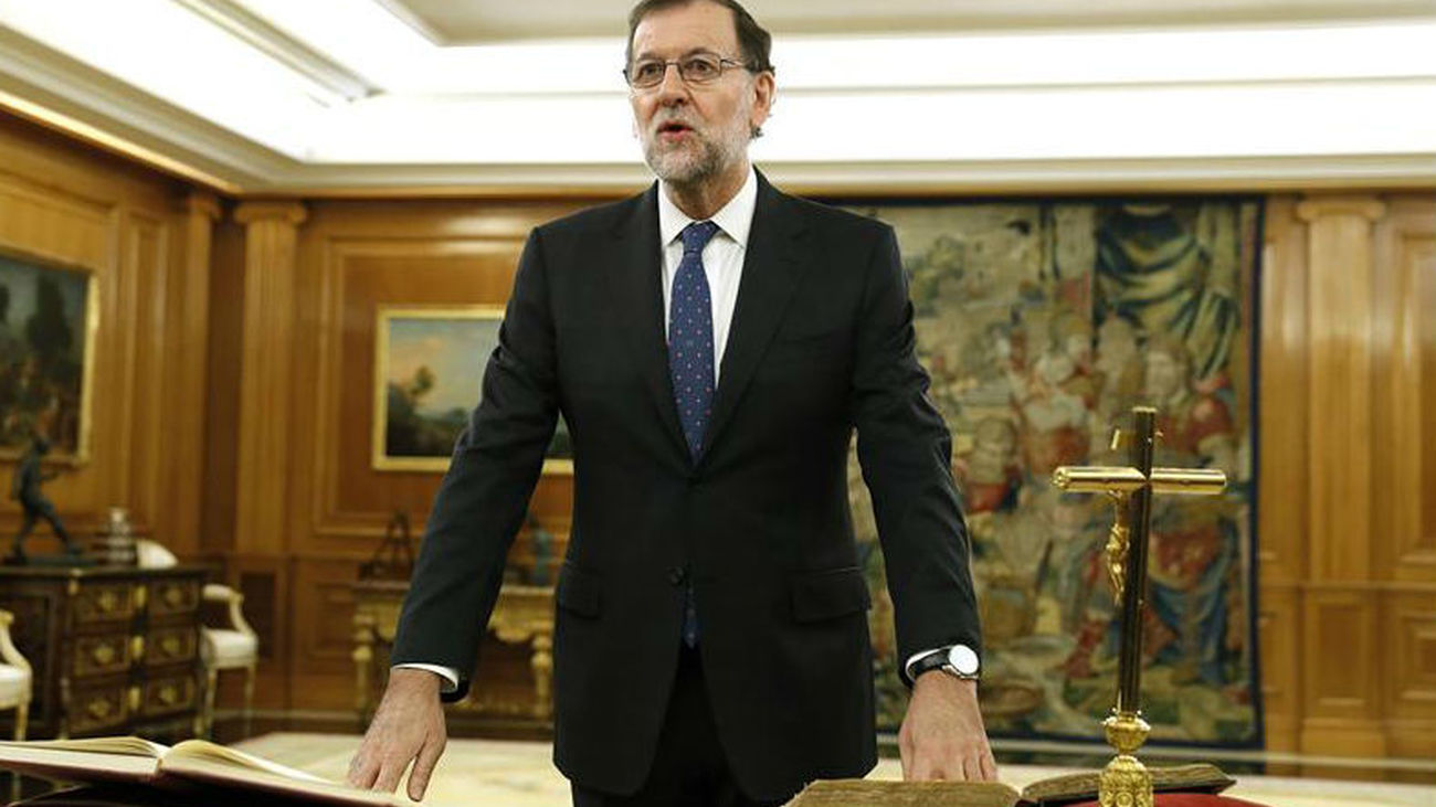 Mariano Rajoy jura como presidente