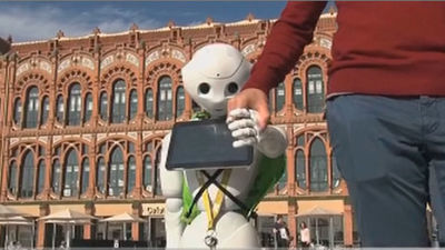 La Rey Juan Carlos testa un innovador sistema de navegación para robots