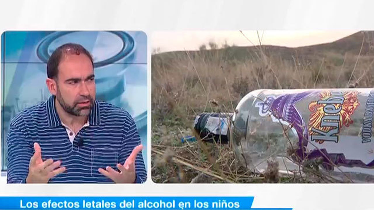 Los efectos letales del alcohol en los niños