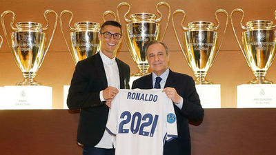 Cristiano se compromete "de por vida" con el Real Madrid