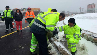 Finalizan las obras de mejora de la carretera M-601 en Navacerrada