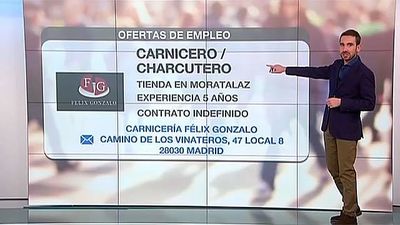 Empleo para carniceros y oficiales metalúrgicos