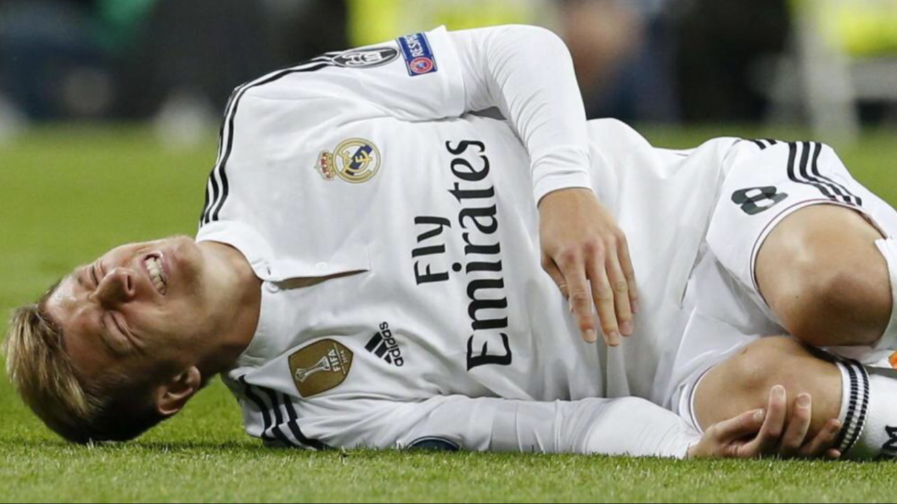 Kroos se fractura un dedo del pie