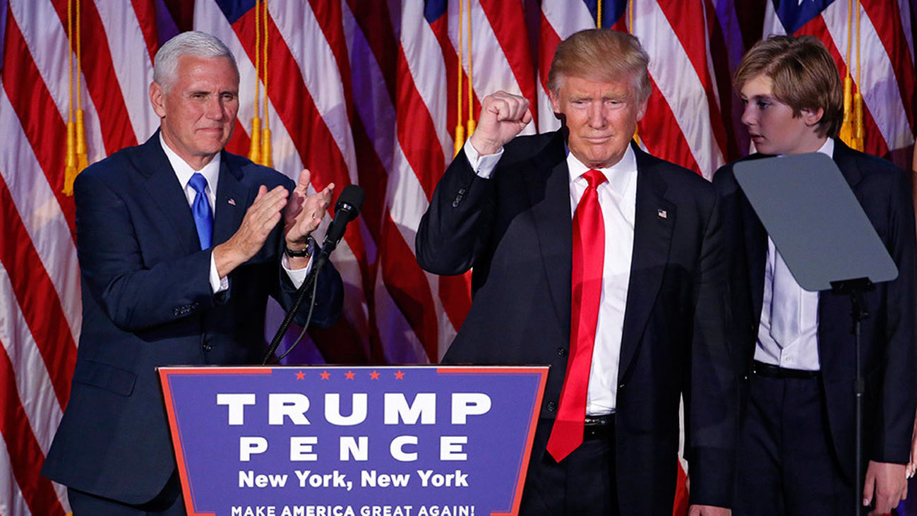 Donald Trump promete reconciliar a estadounidenses en su discurso de victoria