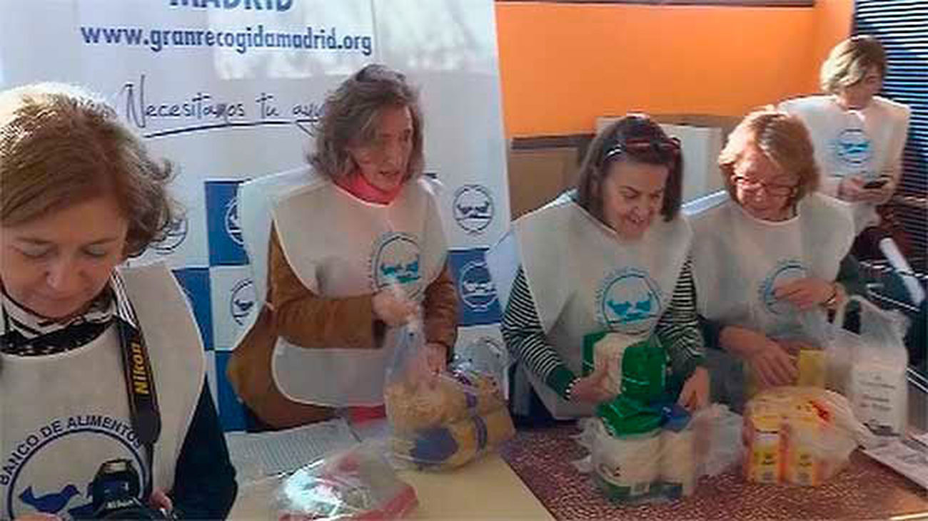 El Banco de Alimentos busca 11.000 voluntarios para lograr 22 millones de kilos