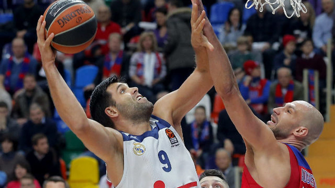 Felipe Reyes ante el CSKA