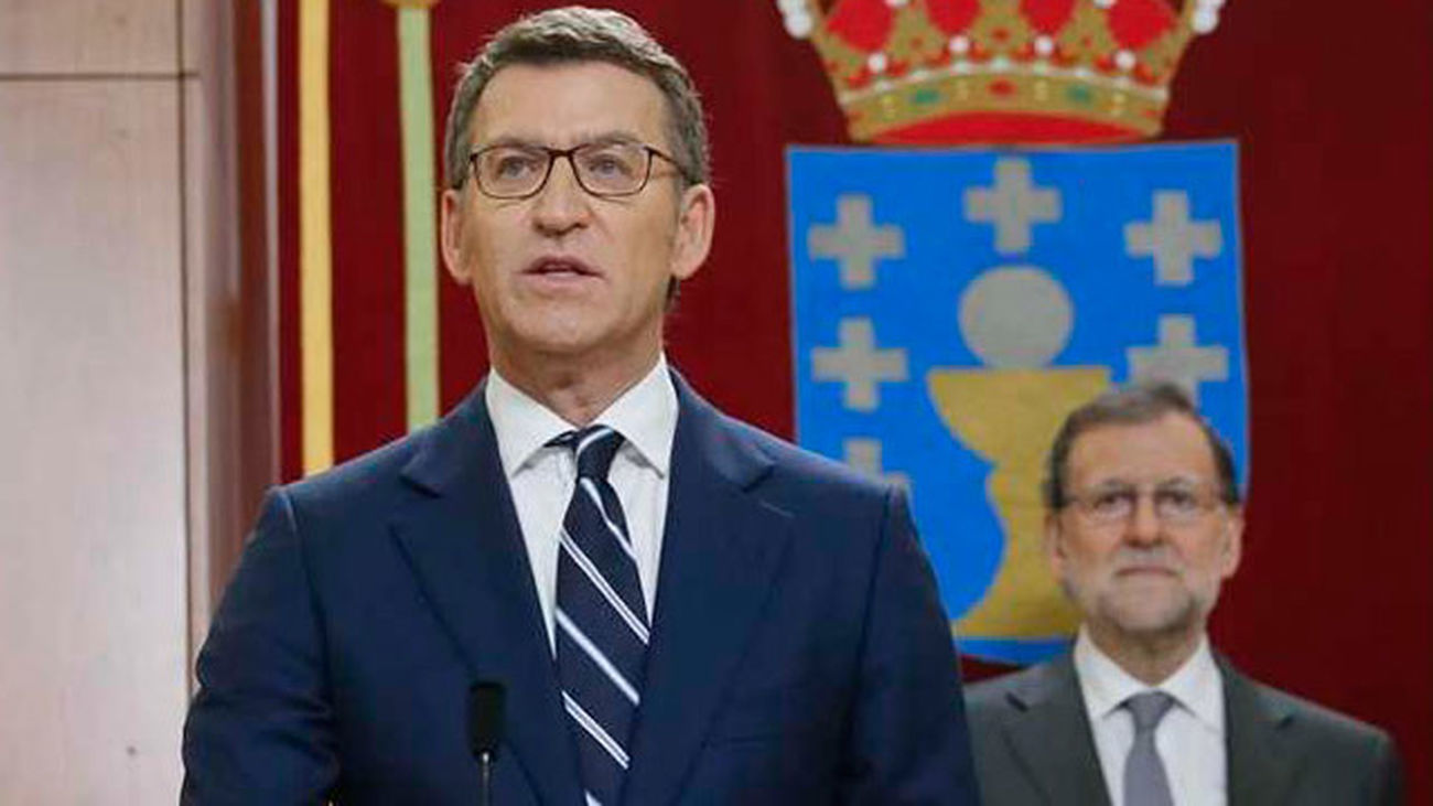Núñez Feijóo promete su cargo como presidente de la Xunta