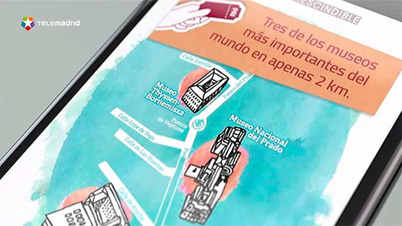 Una aplicación guiará a los visitantes del Prado, el Thyssen y el Reina Sofía