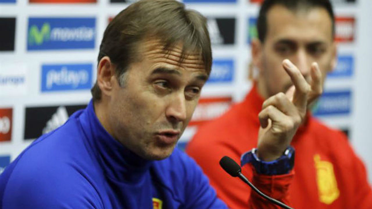 Lopetegui: "Jugamos en un gran estadio ante un rival histórico"