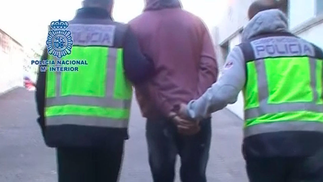 Detención de un miembro de una banda latina