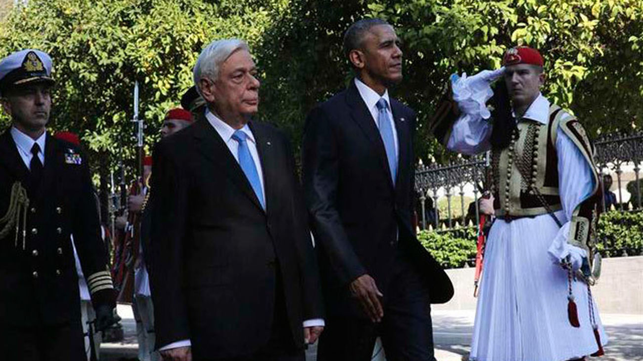 Obama visita Grecia