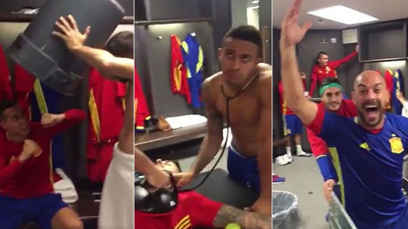 La selección española se apunta al 'Mannequin Challenge'