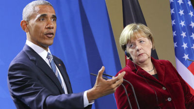 Obama y Merkel llaman a Trump a mantener las alianzas y los valores comunes