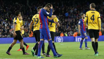 0-0. El Barça, sin Messi, se estrella ante el Málaga