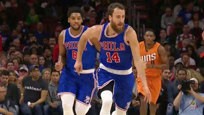 Sergio Rodríguez se luce con los Sixers