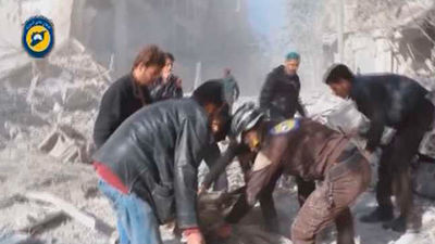 Cuatro hospitales de Alepo suspenden su actividad por los bombardeos