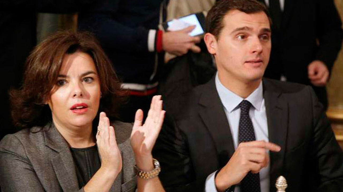 La vicepresidenta del Gobierno y ministra de Administraciones  Territoriales, Soraya Sáenz de Santamaría