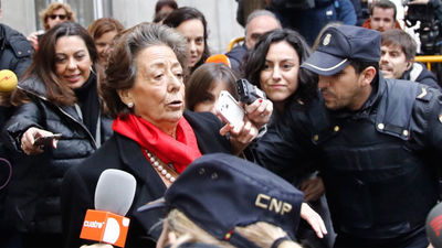 Rita Barberá reconoce ante el Supremo la donación, pero no el blanqueo