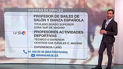 Se busca profesores de bailes de salón y danza y profesores de actividades deportivas
