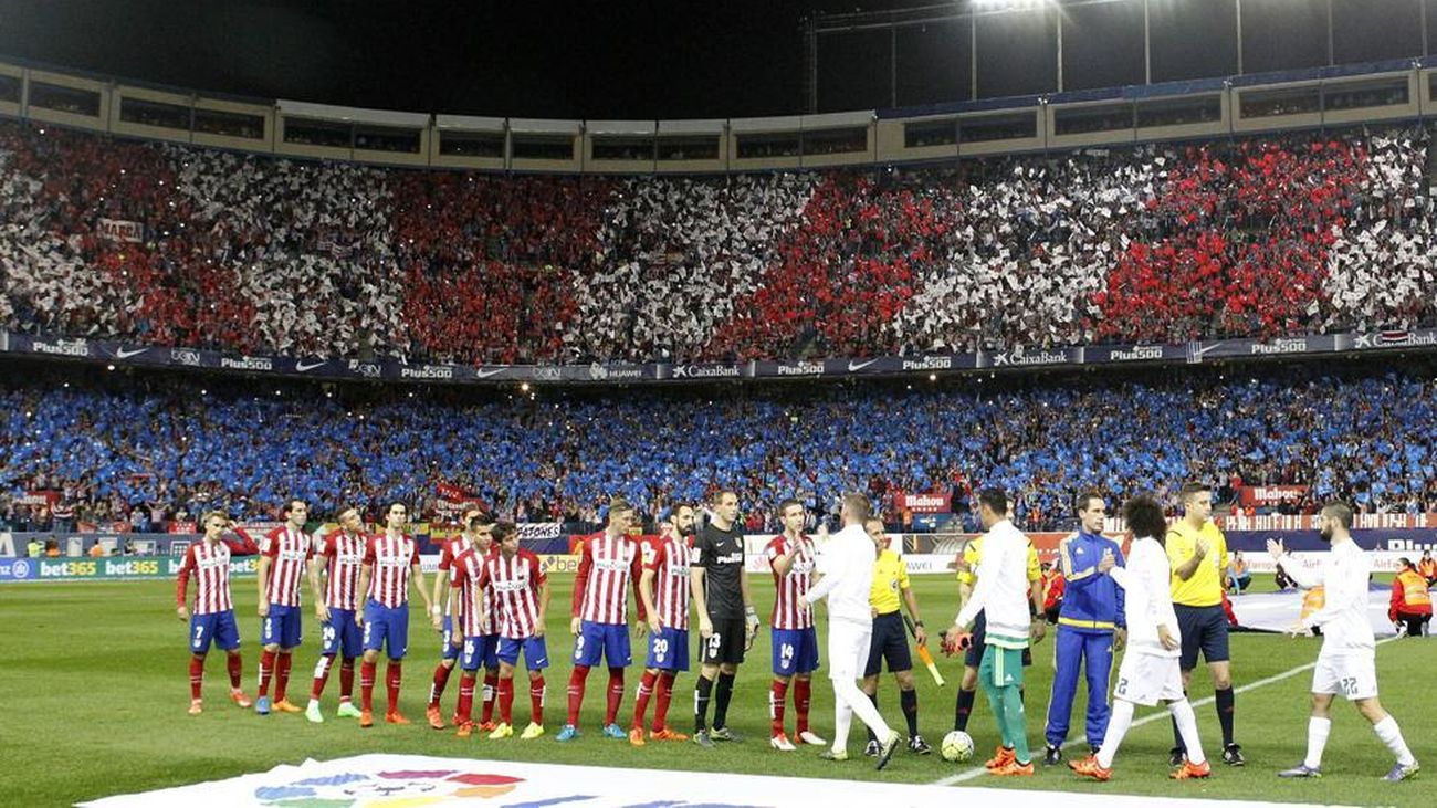 La Liga denuncia cánticos en el derbi: "Písalo, písalo" o "madridistas hijos de puta"
