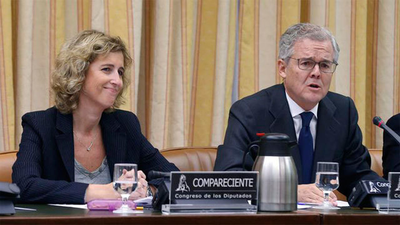 Ana María Martinez-Pina y Sebastián Albella