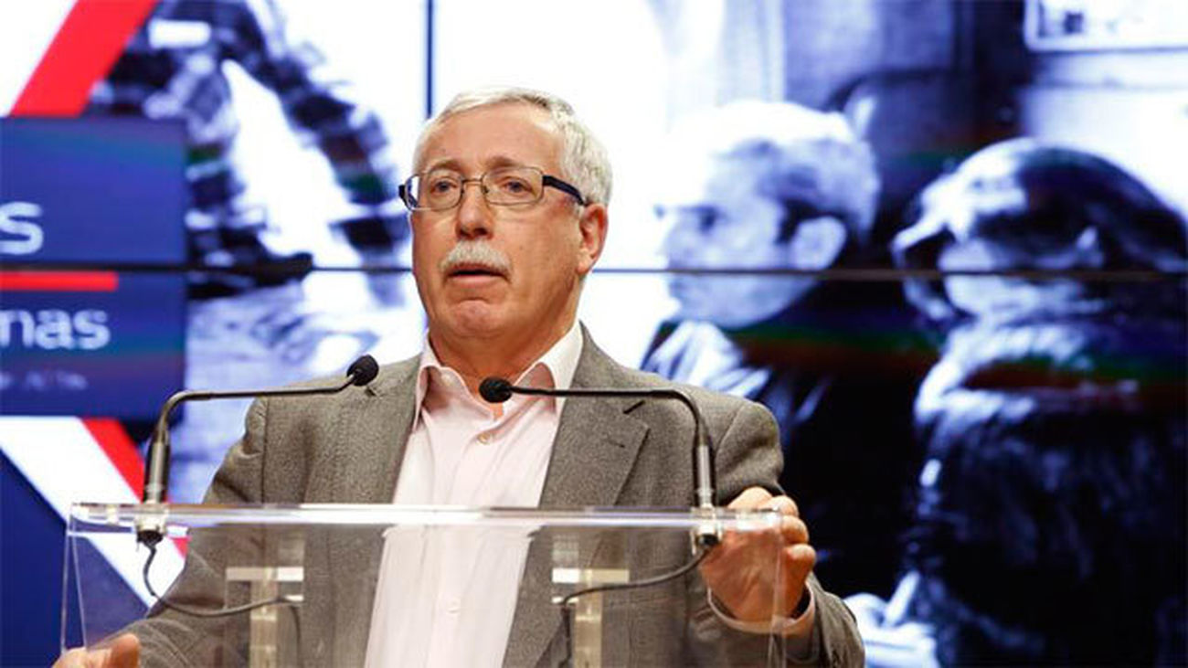El secretario general de CC.OO. Ignacio Fernández Toxo