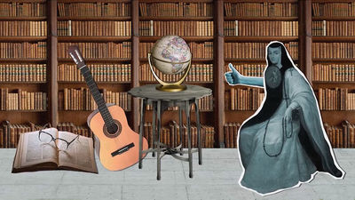 La mente de Sor Juana Inés vuela libre