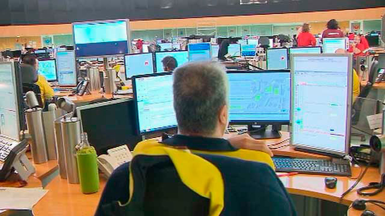 Sala del 112 en Pozuelo de Alarcón