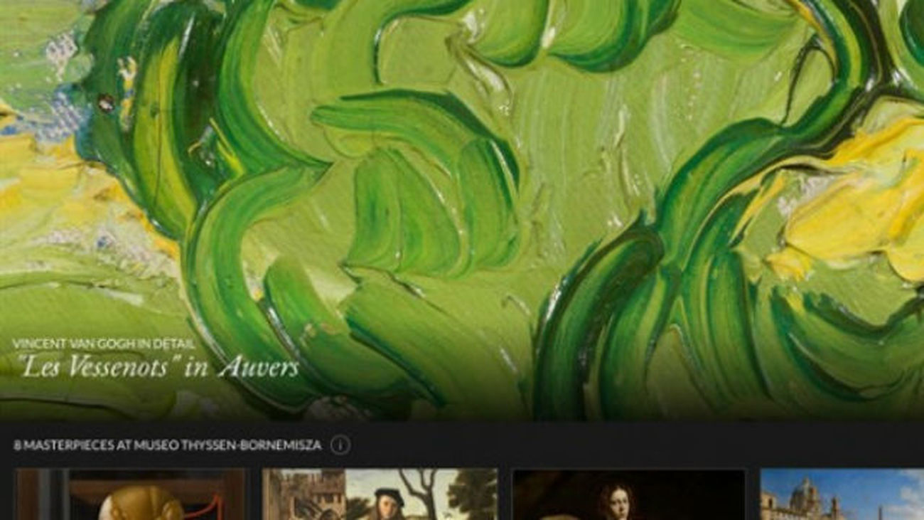 El Thyssen lleva sus obras maestras "hasta casa" con una nueva aplicación