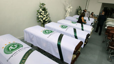 Comienza la repatriación de las víctimas mortales del Chapecoense