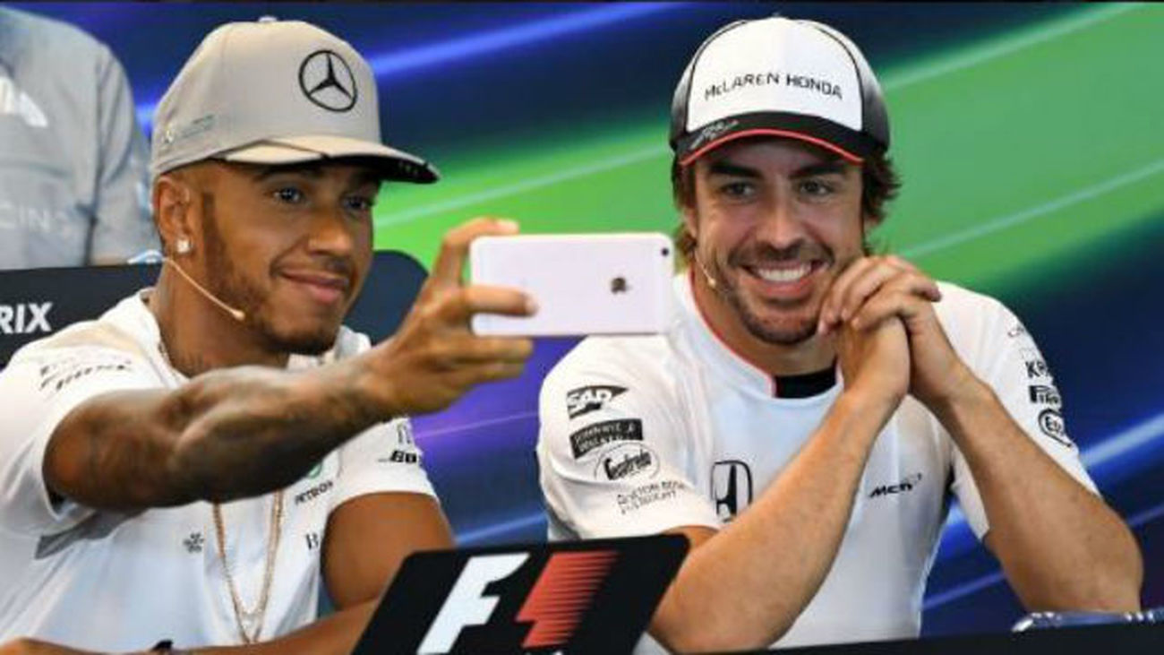 Hamilton y Alonso