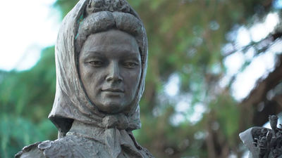 La violetera inmortaliza el famoso cuplé de José Padilla