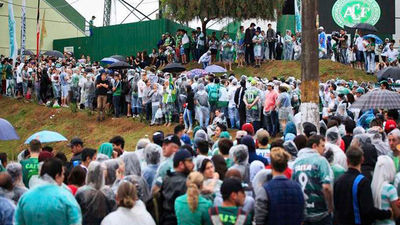 Llegan a Brasil los restos mortales de los jugadores del Chapecoense