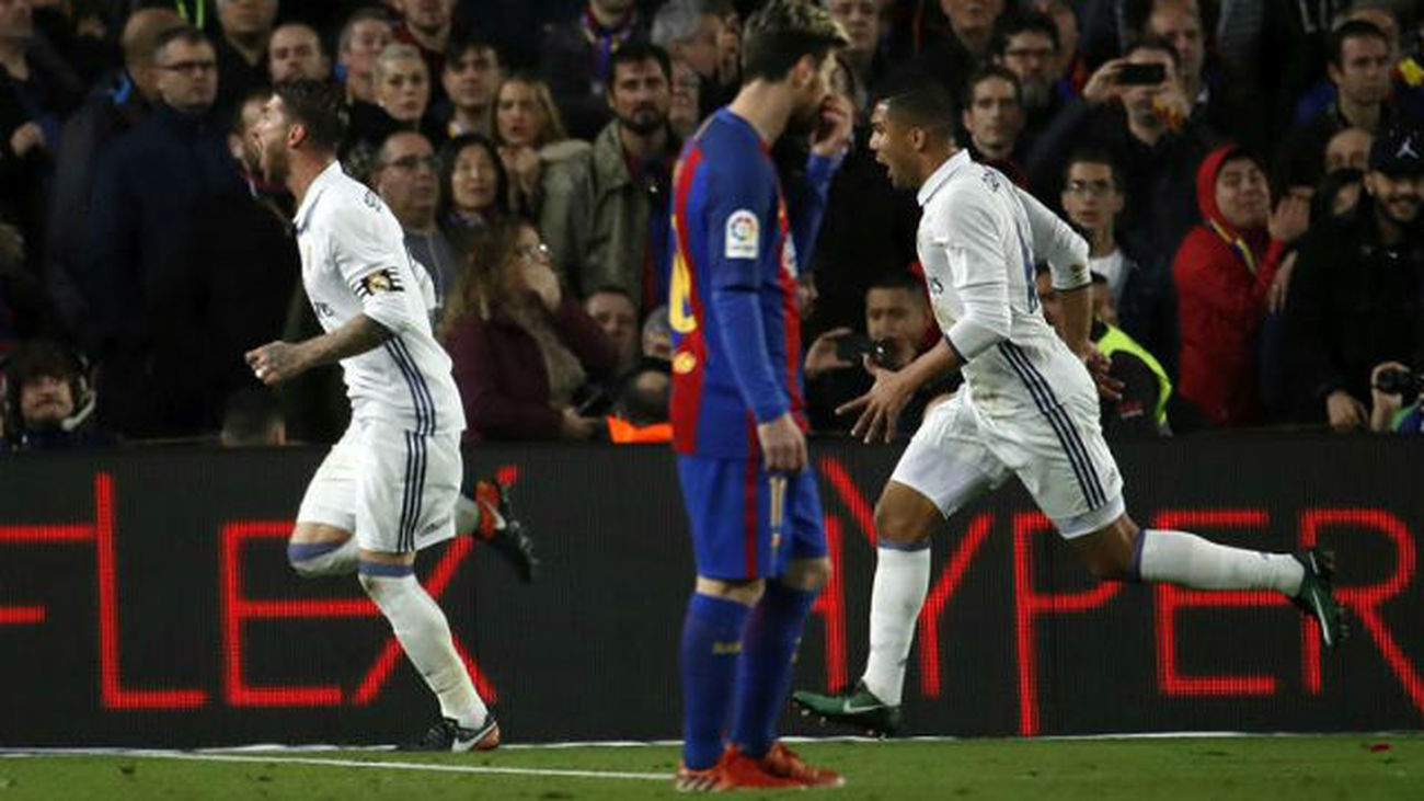 1-1. Un gol de Sergio Ramos en el último minuto mantiene a raya al Barça