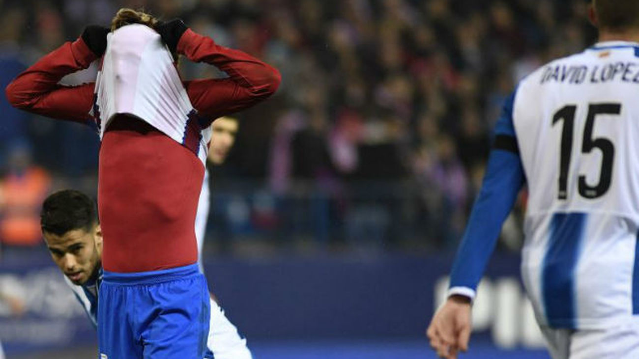 Antoine Griezmann ante el Espanyol