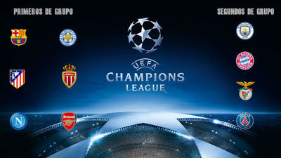 Arsenal y Nápoles, al primer bombo; PSG y Benfica, al segundo