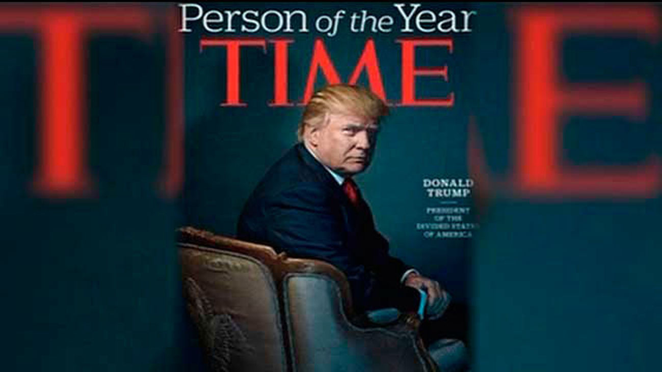 Donald Trump, elegido persona del año por la revista Time