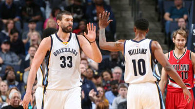 Increible Marc Gasol, con 36 puntos, ante los Trail Blazers
