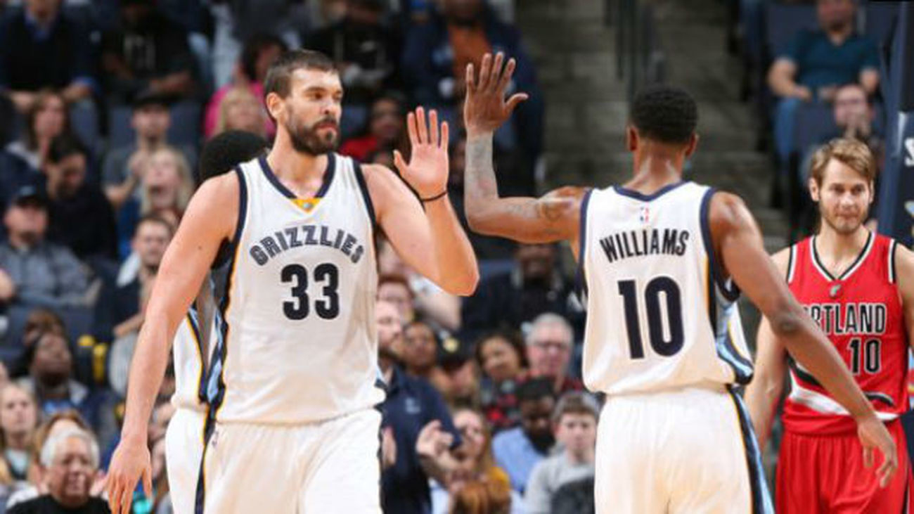 Marc Gasol ante Portland