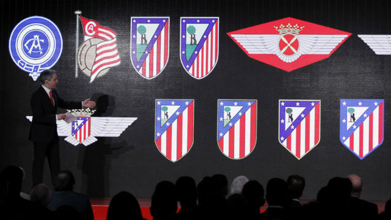 Presentación del nuevo escuelo del At. Madrid