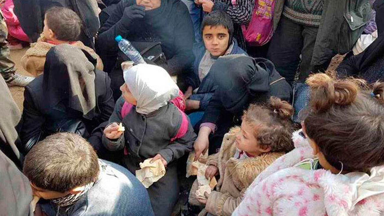 Civiles atrapados en Alepo