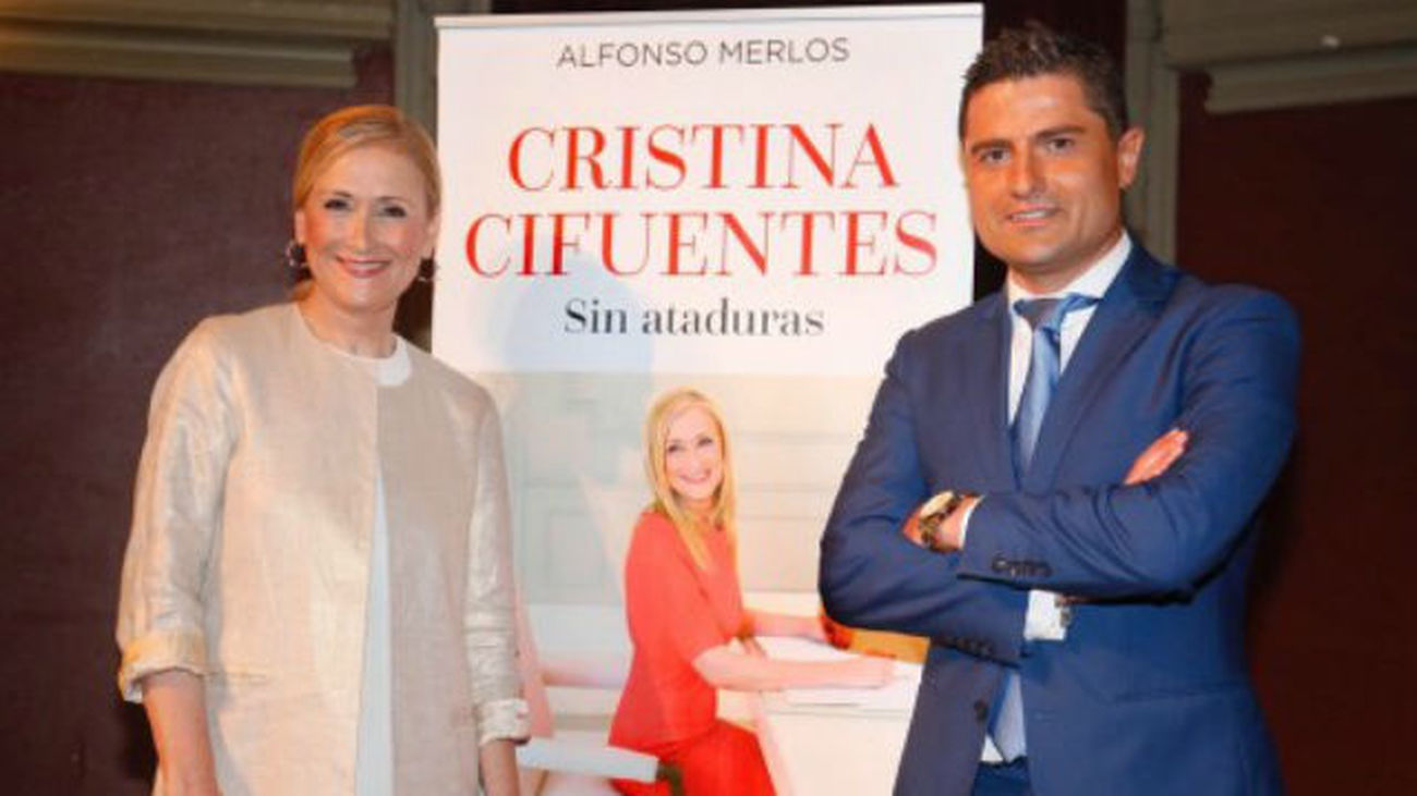 Alfonso Merlos presenta mañana en Alcalá su libro sobre Cristina Cifuentes