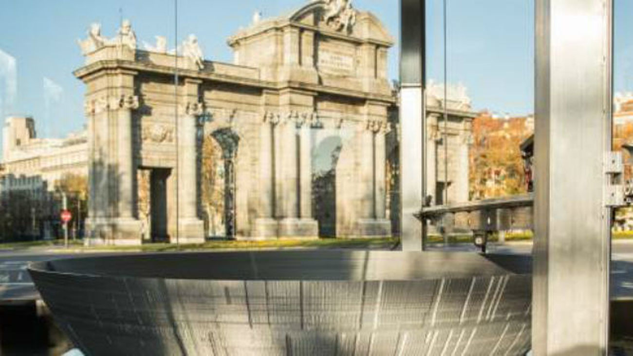 La mayor impresora 3D del mundo reproduce la Estrella de la Muerte en Madrid